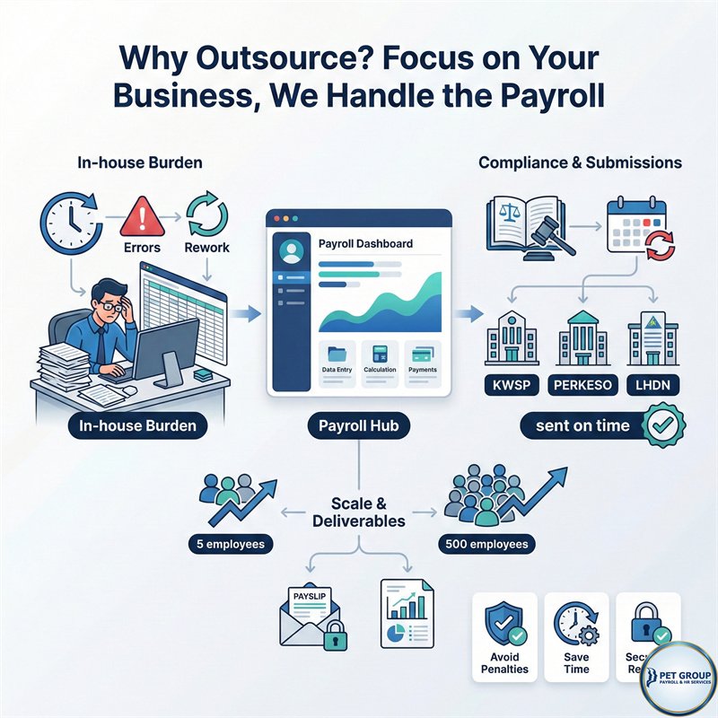 Focus on Your Business, We Handle the Payroll by PET Group Malaysia