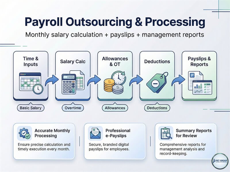Payroll Outsourcing & Processing PET Group Malaysia